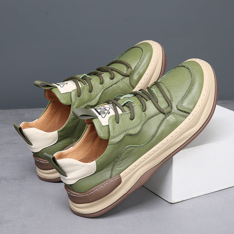 Noble Italiana Echtes Leder Sneakers