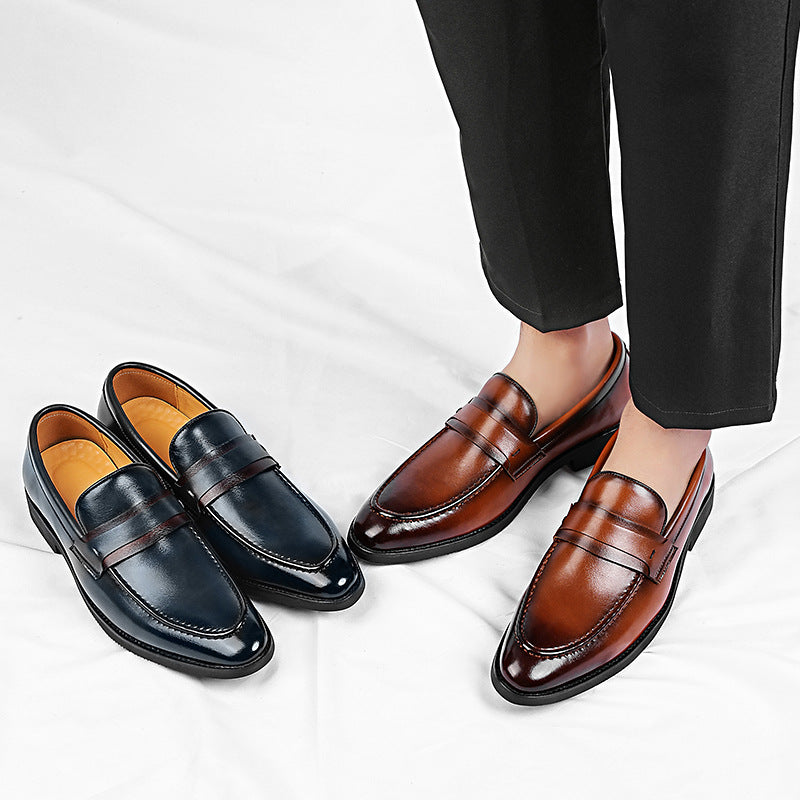 Lucca Italienische Leder Slipper