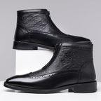 Belmont Straußenlederstiefel