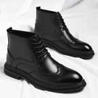 Regency Leder Brogue Stiefel