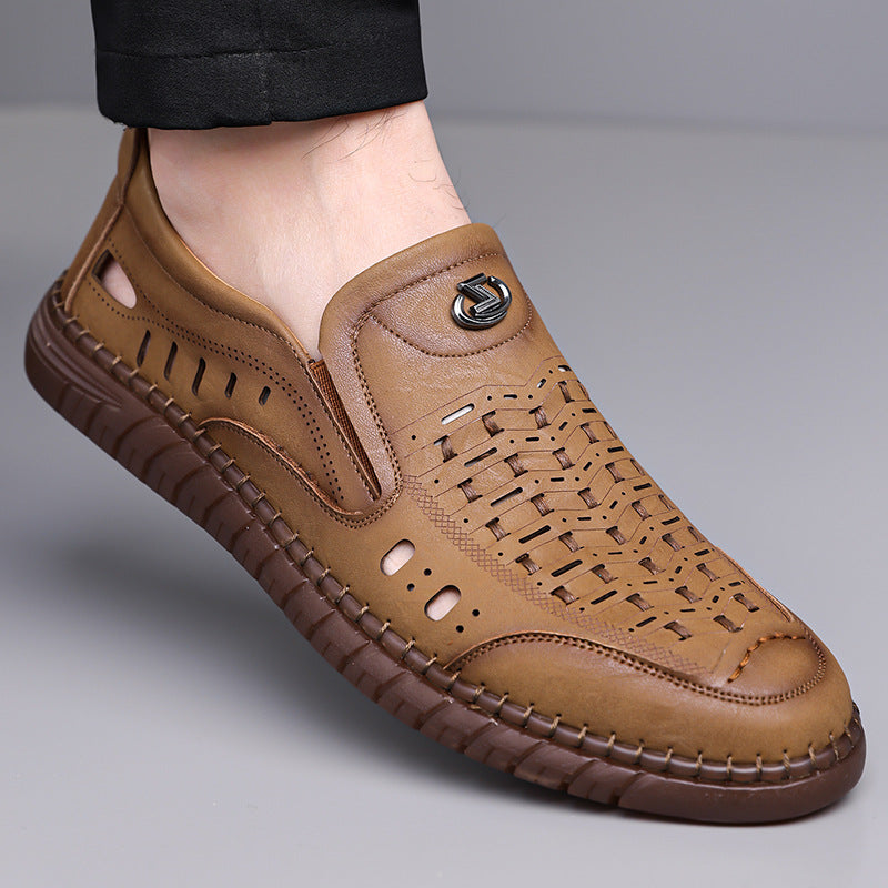 Carver Echtes Leder Schuhe