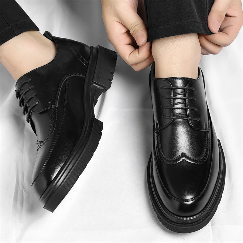 Belluno Echtes Leder Businessschuhe