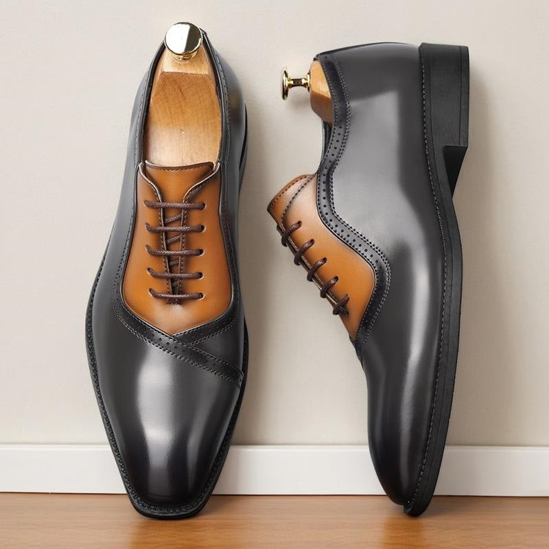 Marcello Leder Schnürschuhe