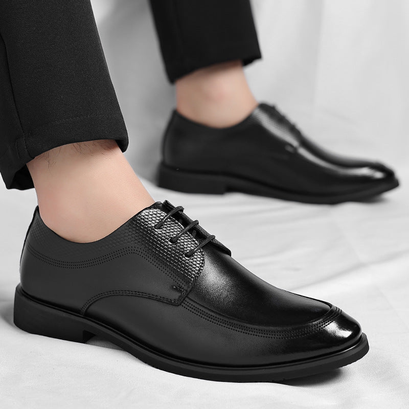 Riviera Leder Schnürschuhe