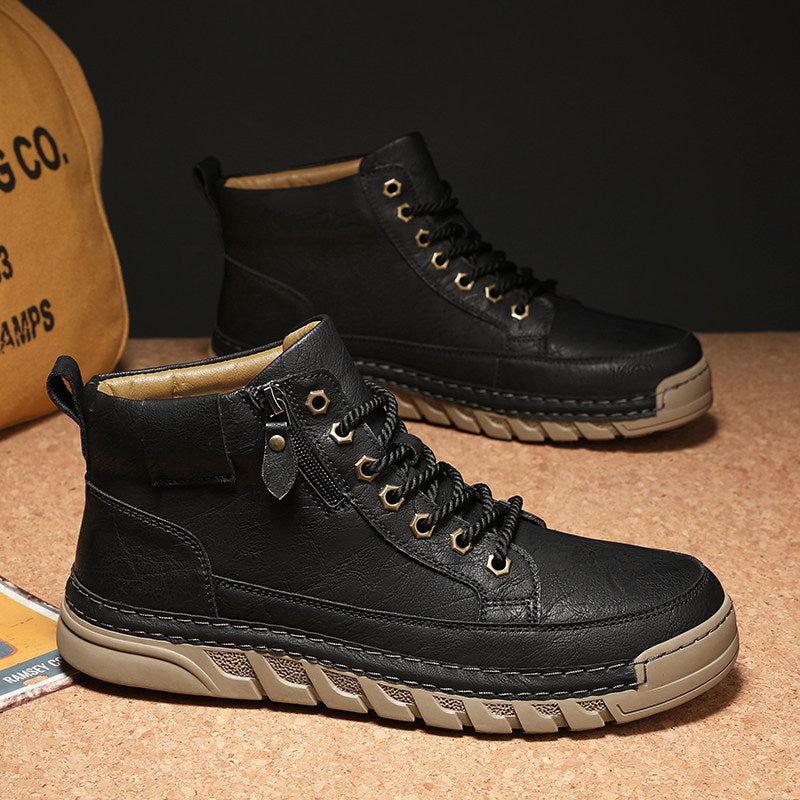 Henley Leder Schuhe