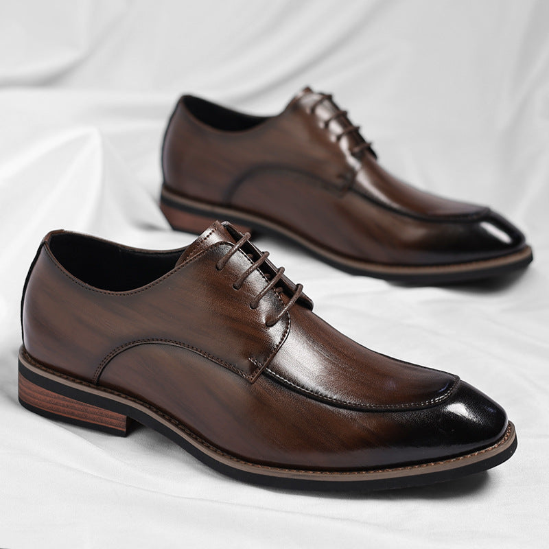 Riviera Echtleder Schnürschuhe