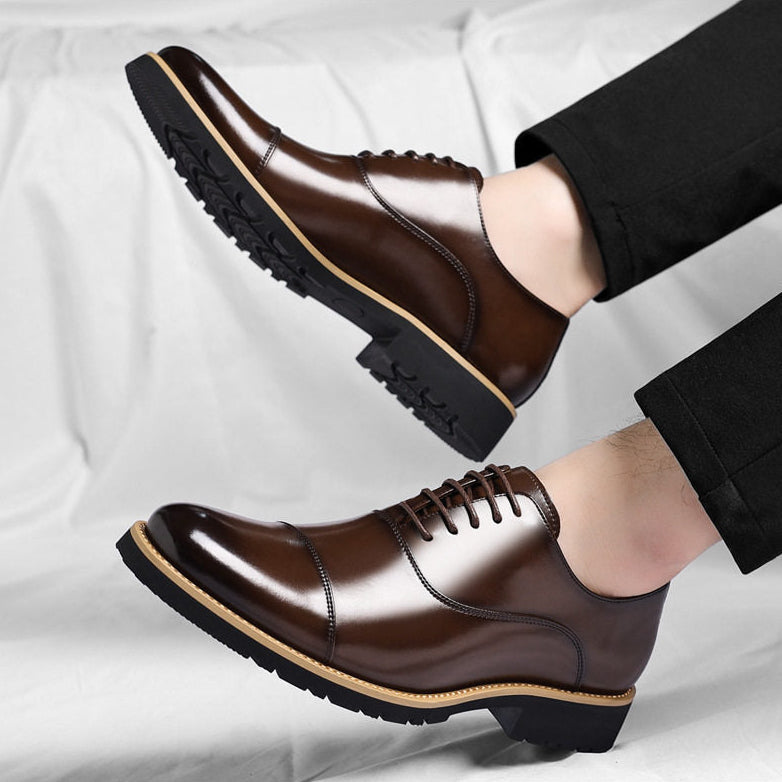 Luciano Leder Schnürschuhe