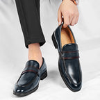 Lucca Italienische Leder Slipper