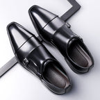 Veneto Italienische Monk Strap Loafers