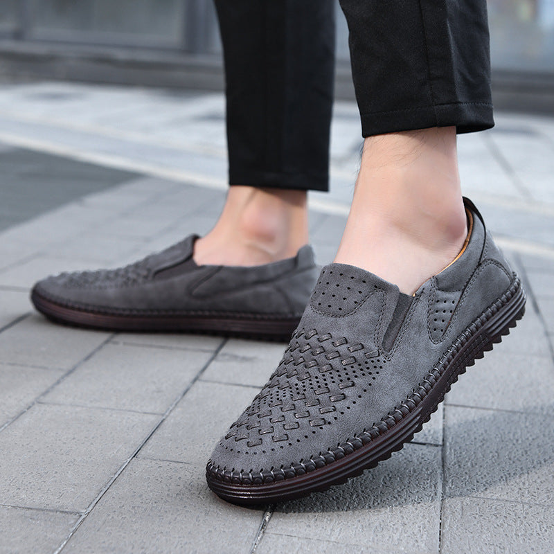 Carter Echtleder Slipper