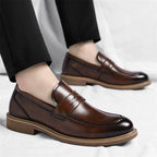 Vento Italienische Penny Loafers