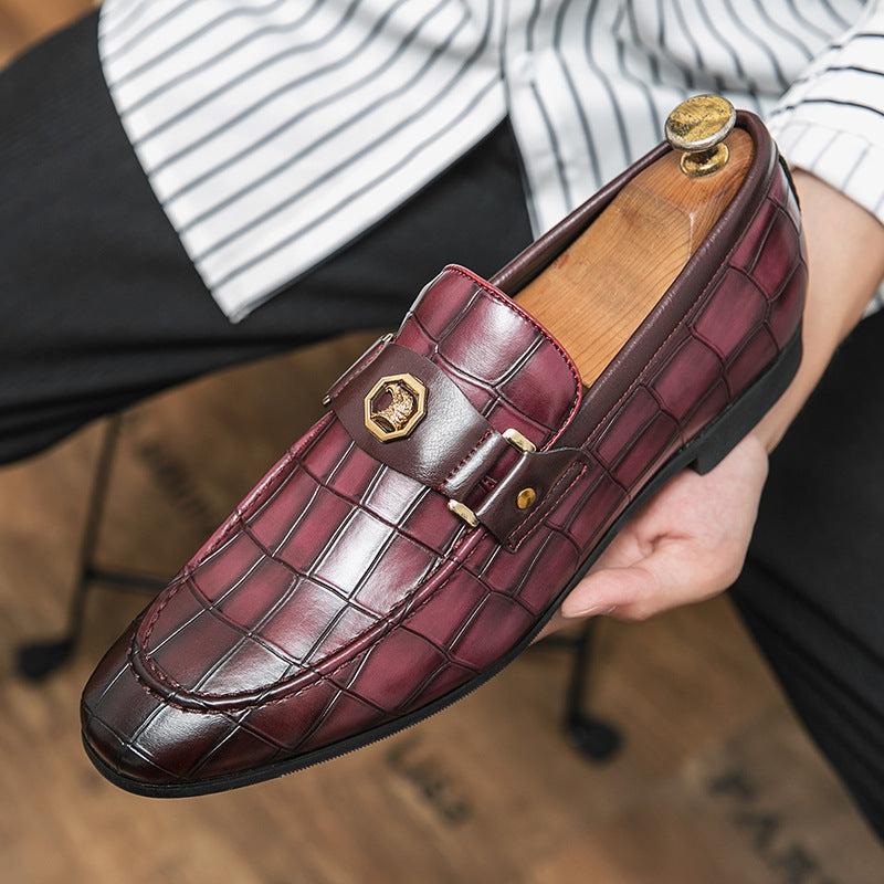 Venturo Italienische Leder Slipper