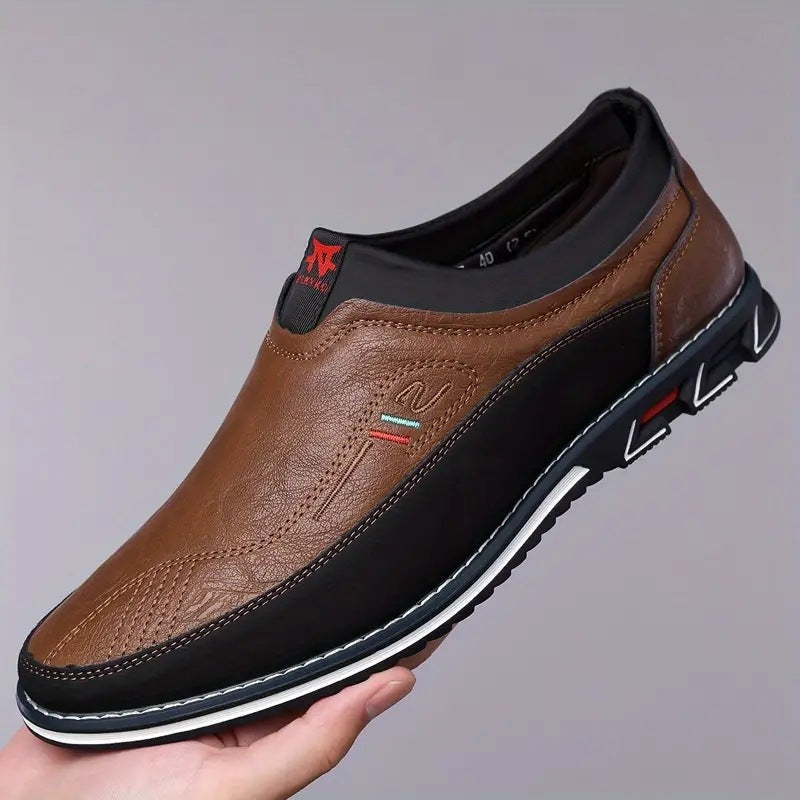 Oxford Barfuß Slip-On Schuhe