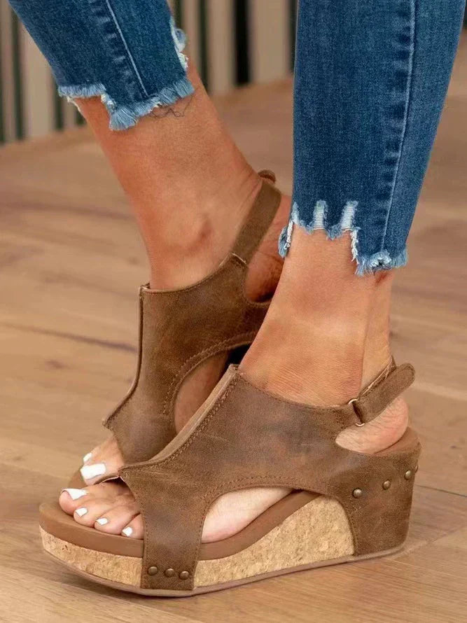 Elina | Wedge Sandals