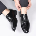Belmont Echtes Leder Schnürschuhe