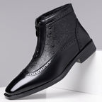 Belmont Straußenlederstiefel