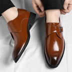 Danbury Leder Monk Strap Loafers