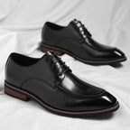 Riviera Echtleder Schnürschuhe