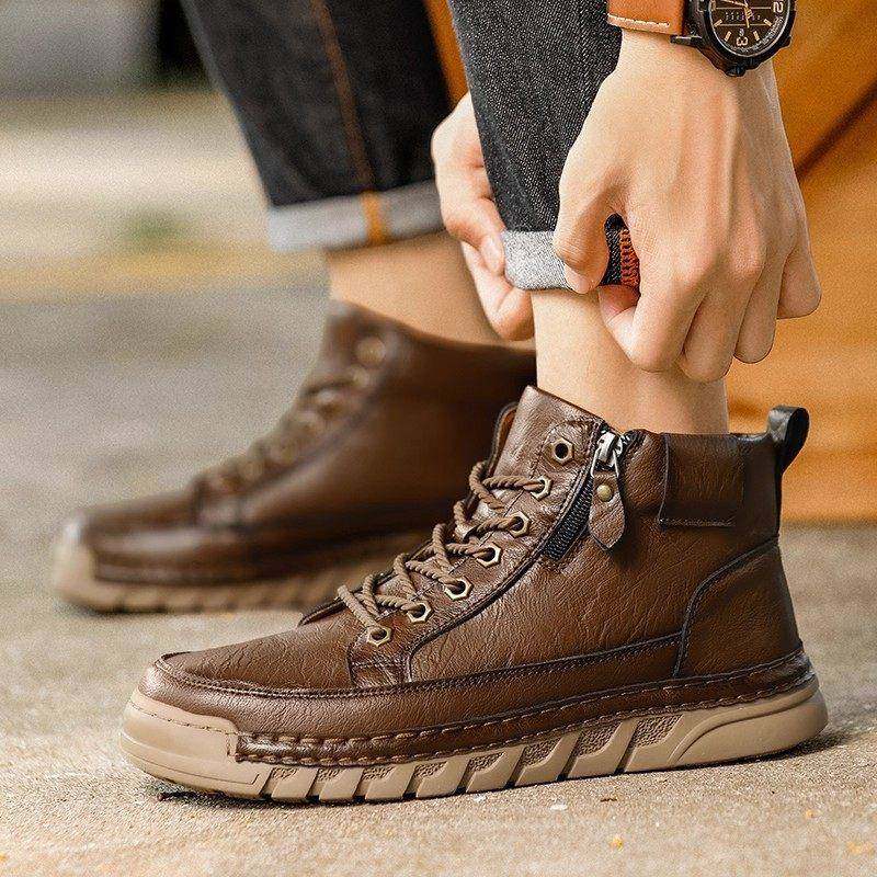 Henley Leder Schuhe