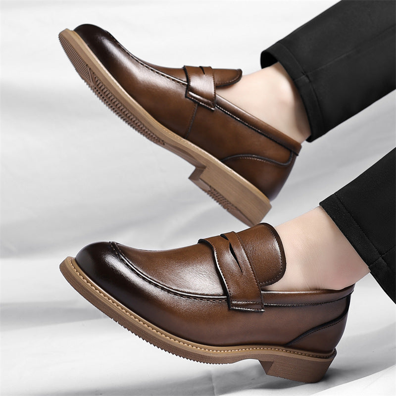 Vento Italienische Penny Loafers