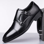 Veneto Italienische Monk Strap Loafers