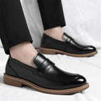 Vento Italienische Penny Loafers