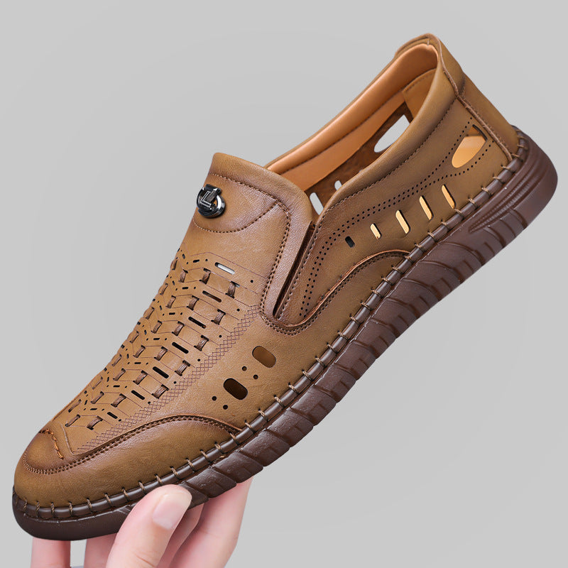 Carver Echtes Leder Schuhe