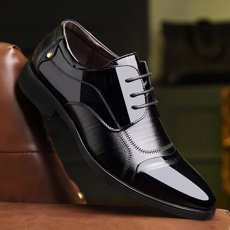 Oxford Lacklederschuhe