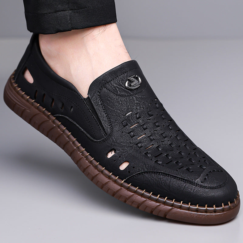 Carver Echtes Leder Schuhe