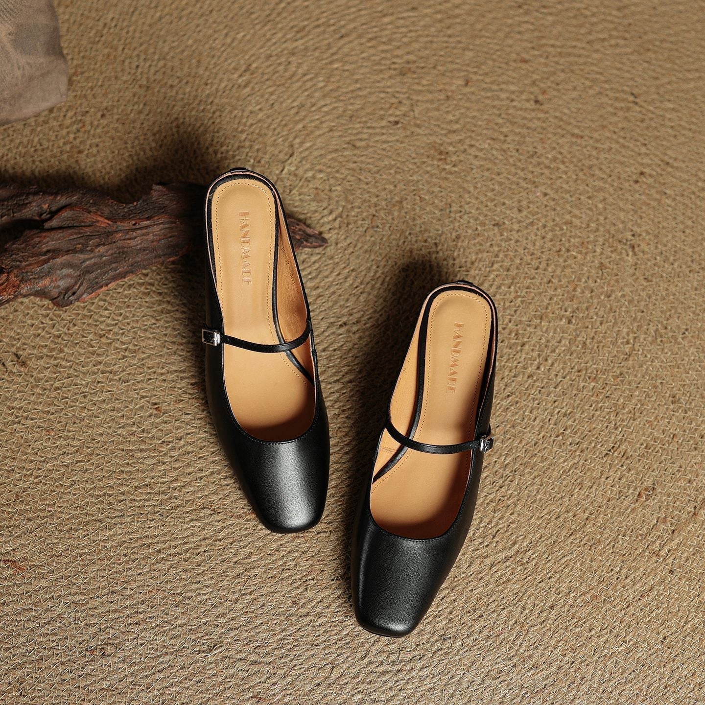 Meyra Leather Slip-On Sandals