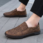 Carter Echtleder Slipper