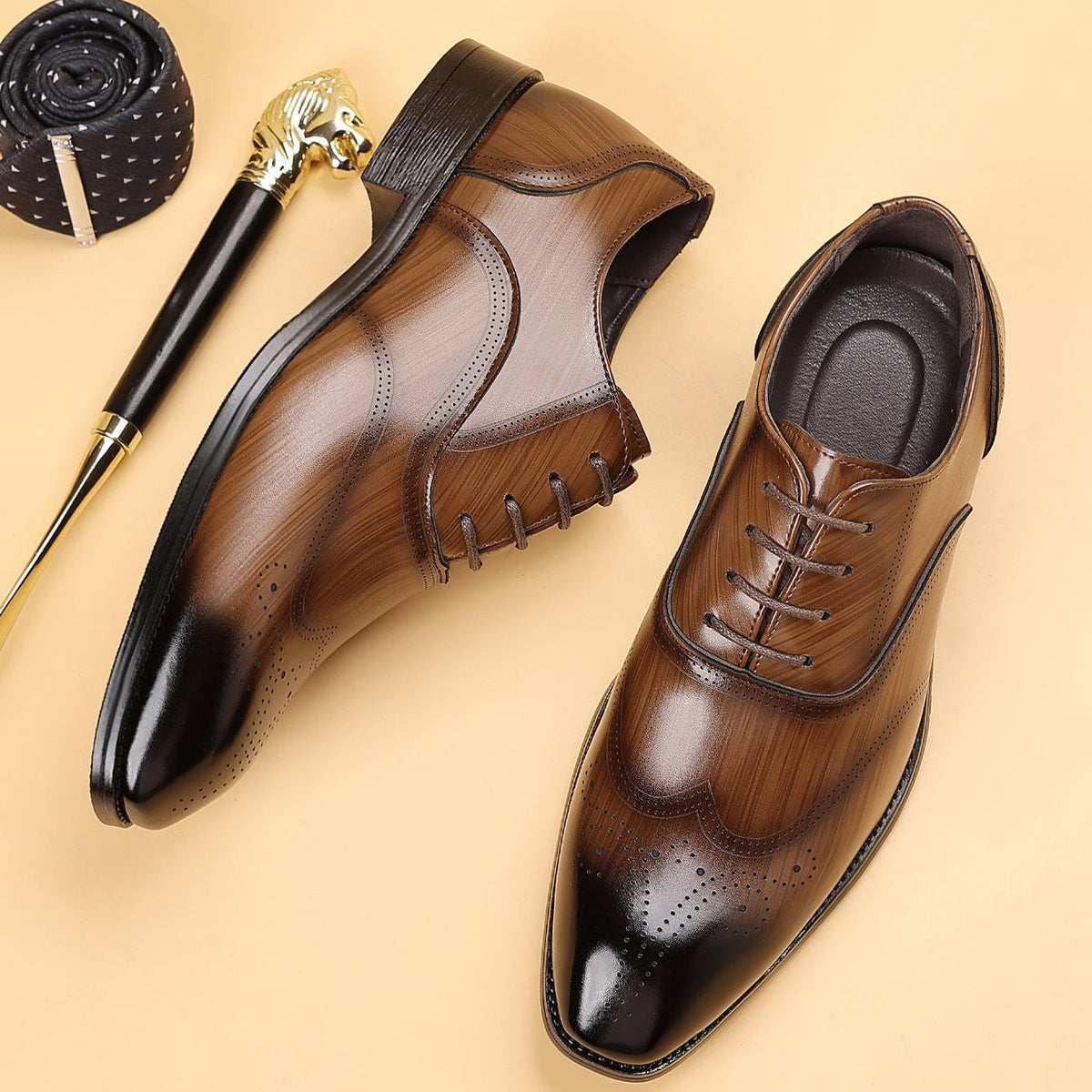 Toscana Leder Schnürschuhe