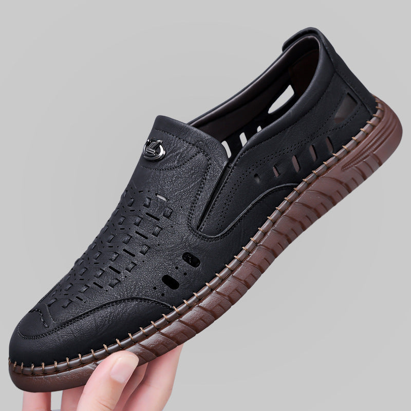 Carver Echtes Leder Schuhe