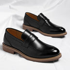 Vento Italienische Penny Loafers