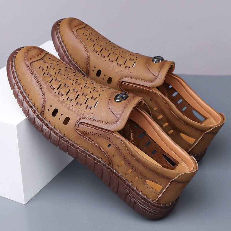 Carver Echtes Leder Schuhe
