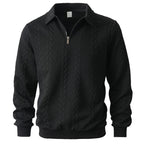 Martin | Polo Quarter Zip aus elegantem Strick