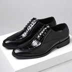 Belmont Echtes Leder Schnürschuhe