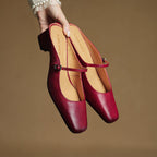 Meyra Leather Slip-On Sandals