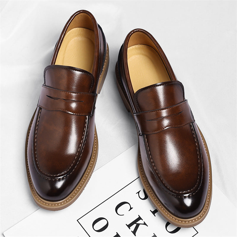 Vento Italienische Penny Loafers