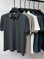 Luca | Exklusives Poloshirt mit moderner Struktur