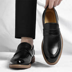 Vento Italienische Penny Loafers