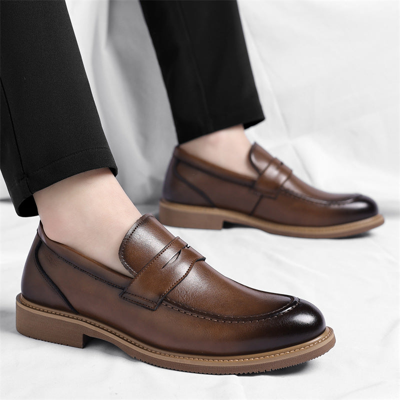 Vento Italienische Penny Loafers