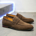 Italienische Wildleder Slipper