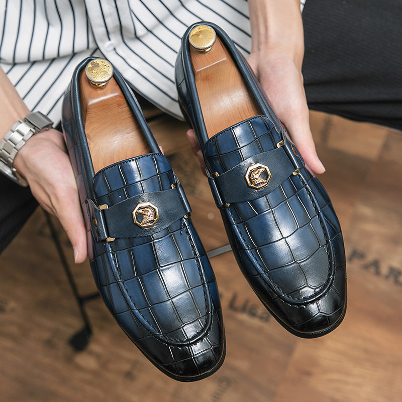 Venturo Italienische Leder Slipper