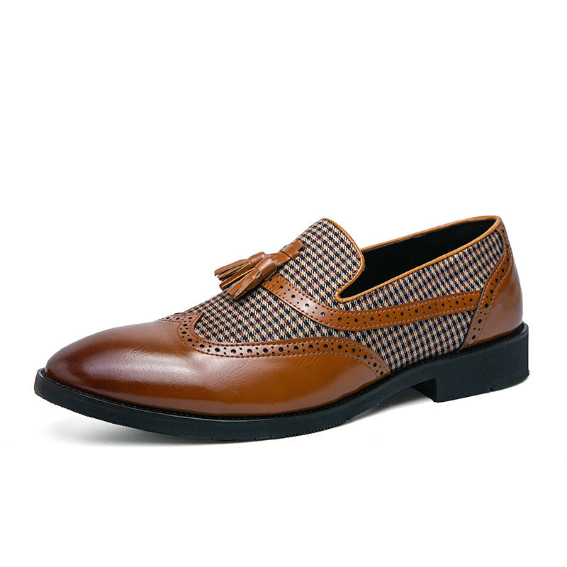 Gatsby Leder-Tassel-Loafers