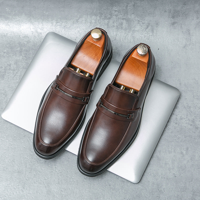 Bruno Italienische Leder Slipper