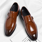 Danbury Leder Monk Strap Loafers