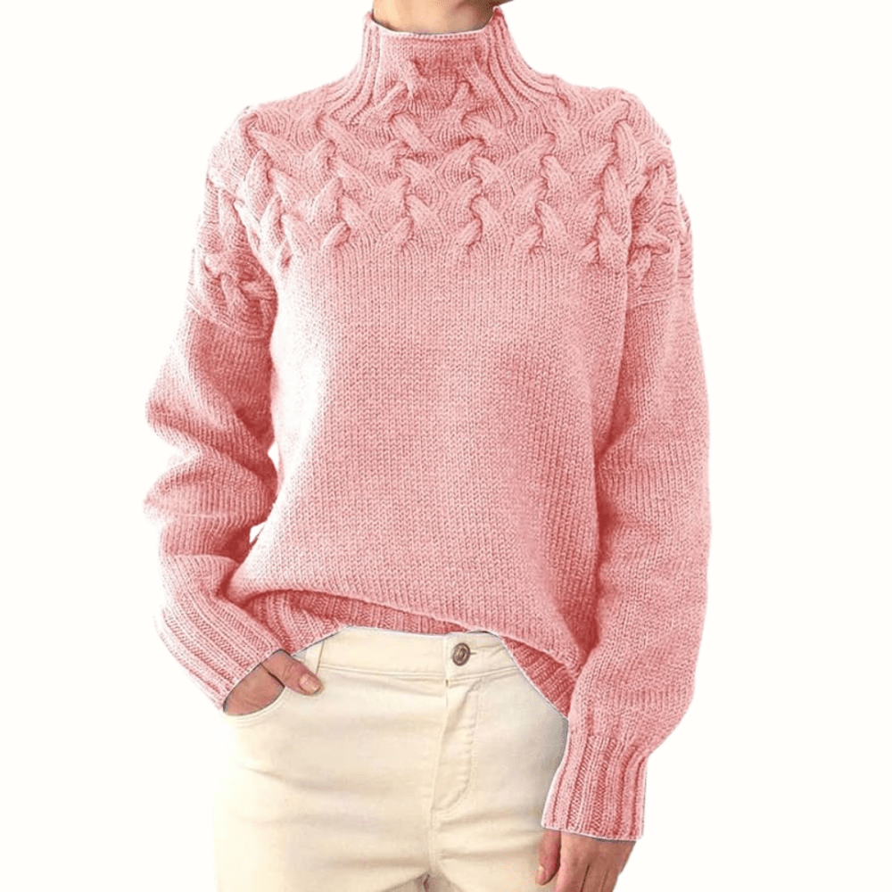 Elva | Gemütlicher Damen-Rollkragenpullover