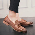 Lombardi Woven Tassel Loafers