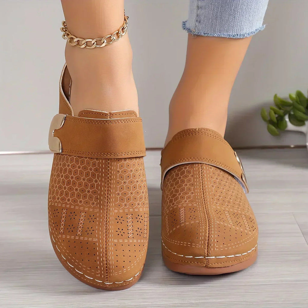 Elva | Elegante Stützsandalen mit Keilabsatz